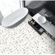 Trend White Terrazzo Multicolour Matt 60cm x 60cm Wall & Floor Tile