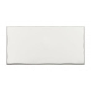 Trendy All White Matt 12.5cm x 25cm Wall Tile