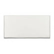 Trendy All White Matt 12.5cm x 25cm Wall Tile