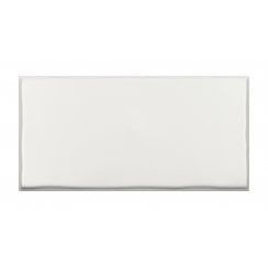 Trendy All White Matt 12.5cm x 25cm Wall Tile