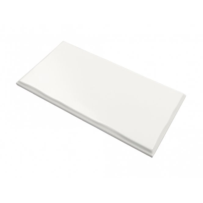Trendy All White Matt 12.5cm x 25cm Wall Tile