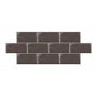 Trendy Clay Glossy 12.5cm x 25cm Wall Tile