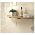 Cotswold Stone Glossy 12.5cm x 25cm Wall Tile