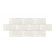 Trendy Cotton Glossy 12.5cm x 25cm Wall Tile