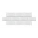 Trendy Fossil Matt 12.5cm x 25cm Wall Tile