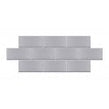 Trendy Grey Matt 12.5cm x 25cm Wall Tile