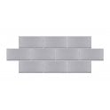 Trendy Grey Matt 12.5cm x 25cm Wall Tile