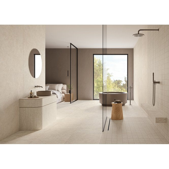Italian Design Trevi Cross Ivory 60cm x 120cm Wall & Floor Tile