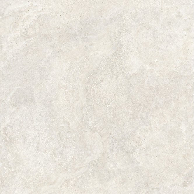 Italian Design Trevi Cross White 120cm x 120cm Floor Tile