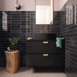 Equipe Tribeca Basalt 6cm x 24.6cm Wall Tile
