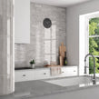 Equipe Tribeca Grey Whisper 6cm x 24.6cm Wall Tile
