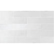 Equipe Tribeca Gypsum White 6cm x 24.6cm Wall Tile