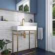 Equipe Tribeca Gypsum White 6cm x 24.6cm Wall Tile