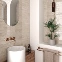 Equipe Tribeca Oatmeal 6cm x 24.6cm Wall Tile