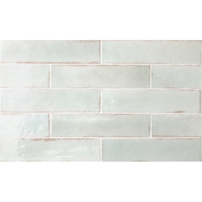Equipe Tribeca Seaglass Mint 6cm x 24.6cm Wall Tile