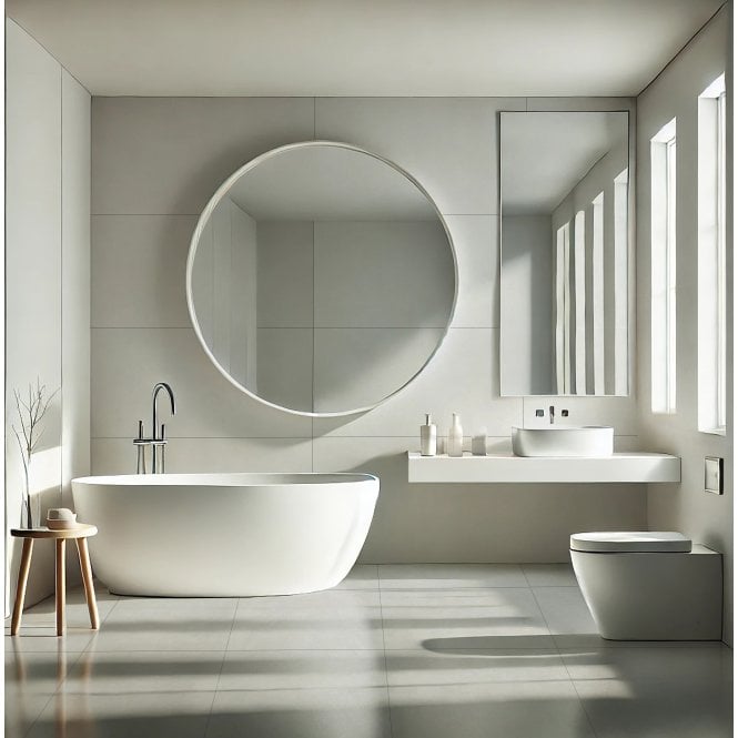Made In Spain Trobat Blanco 60cm x 120cm Wall and Floor Tile