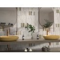 Tropic Mix Kit Kat 15cm x 30cm Wall Tile