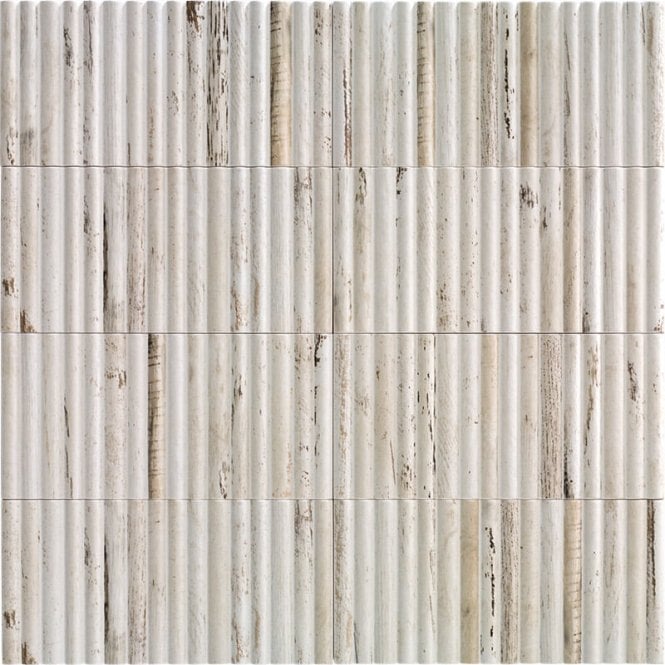 Tropic White Kit Kat 15cm x 30cm Wall Tile