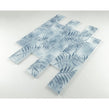 Tropicana Blue Leaf 30cm x 30cm Mosaic Tile