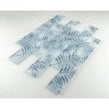 Tropicana Blue Leaf 30cm x 30cm Mosaic Tile