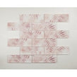 Tropicana Rose Leaf 30cm x 30cm Mosaic Tile