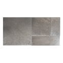 Tungsten Grey Modular Peel & Stick 4 Panel Tile Set