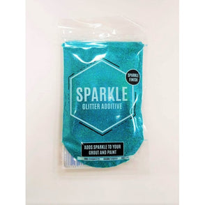 Turquoise Sparkle Glitter Additive for Grout and Paint 100g