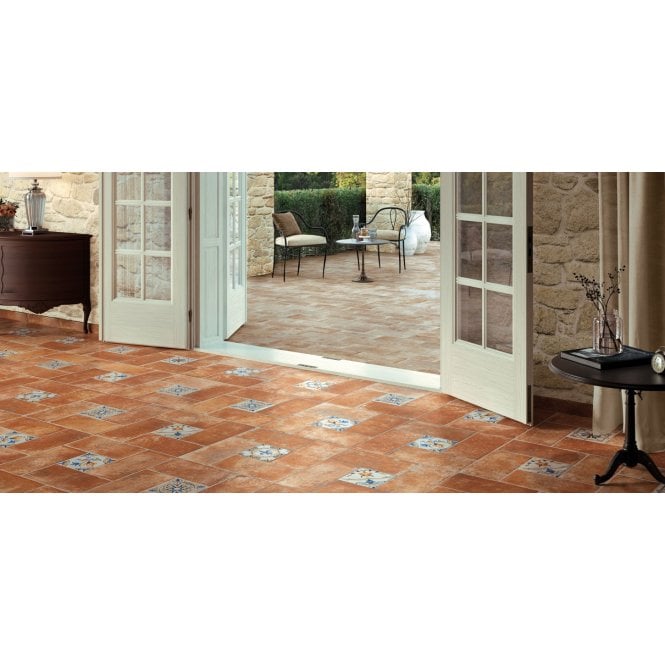 Tuscany Glotto Deco Mix 20.3cm x 20.3cm Wall & Floor Tile