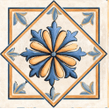 Tuscany Glotto Deco Mix 20.3cm x 20.3cm Wall & Floor Tile