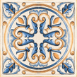 Tuscany Glotto Deco Mix 20.3cm x 20.3cm Wall & Floor Tile