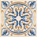 Tuscany Glotto Deco Mix 20.3cm x 20.3cm Wall & Floor Tile