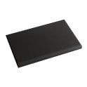 Unglazed Black Bull Nose Quarry 9.6cm x 14.6cm Floor Tile