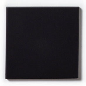 Unglazed Black Quarry 14.6cm x 14.6cm Floor Tile
