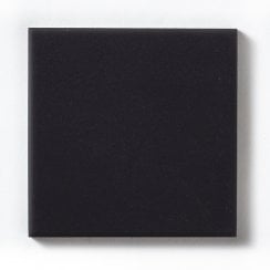 Unglazed Black Quarry 9.6cm x 9.6cm Floor Tile
