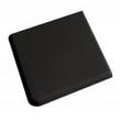 Unglazed Black Quarry Corner 9.6cm x 9.6cm Floor Tile