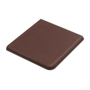 Unglazed Red Quarry Corner 9.6cm x 9.6cm Floor Tile
