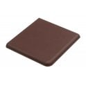 Unglazed Red Quarry Corner 9.6cm x 9.6cm Floor Tile