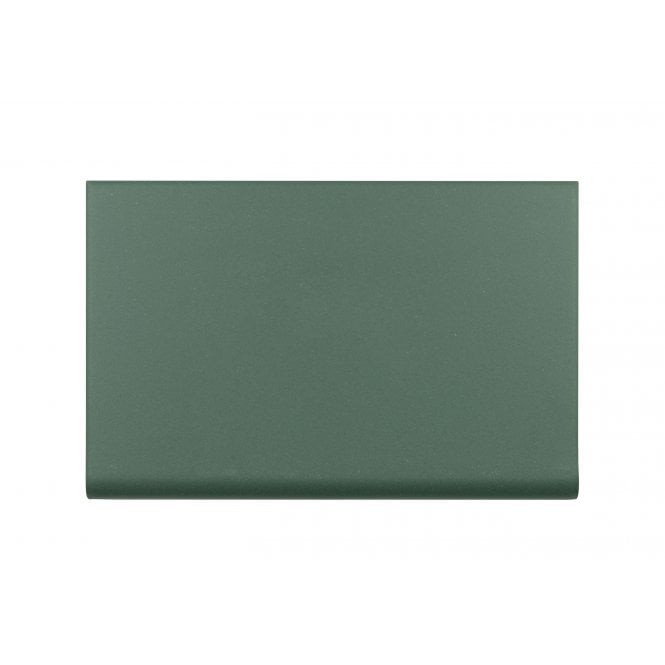 Unglazed Victorian Green Bull Nose Quarry 9.6cm x 14.6cm Floor Tile