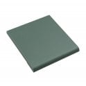Unglazed Victorian Green Bull Nose Quarry 9.6cm x 9.6cm Floor Tile