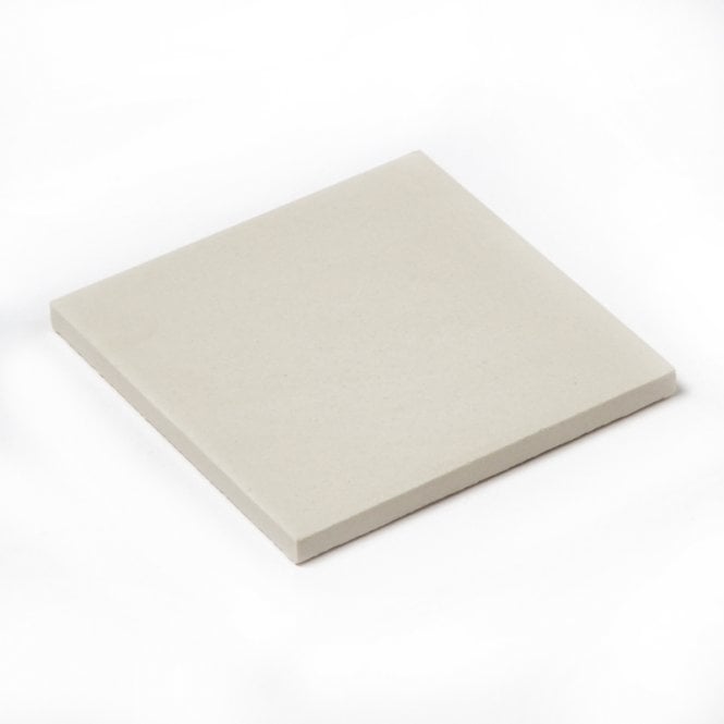 Unglazed White Quarry 9.6cm x 9.6cm Floor Tile
