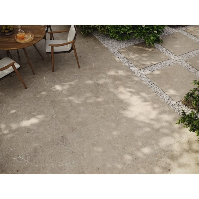 Made In Spain Unika Bone 90cm x 90cm x 2cm Outdoor Floor Tile 24 SqM Project Pack