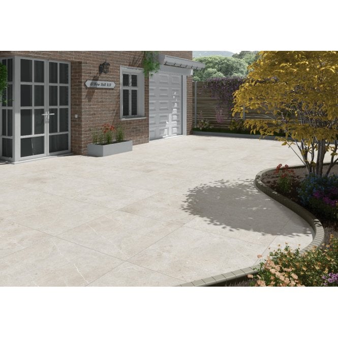 Unika Light Beige 90cm x 90cm x 2cm Outdoor Floor Tile 24 SqM Project Pack