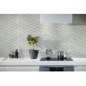 Urban Geo Gris Decor 30cm x 60cm Wall Tile