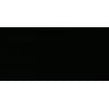V&A Black Plain Field 7.6cm x 15.2cm Wall Tile