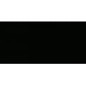 V&A Black Plain Field 7.6cm x 15.2cm Wall Tile