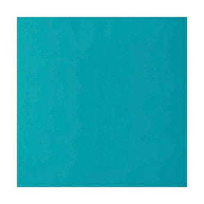 V&A Plain Turquoise 19.8cm x 19.8cm Gloss Tile