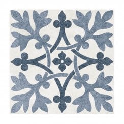 British Ceramic Tile V&A Pugin Filigree Matt 20cm x 20cm Wall & Floor