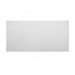British Ceramic Tile V & A Quatrefoil White Matt 24.8cm x 49.8cm Wall Tile
