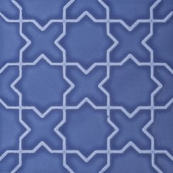 V&A Souk Blue Decor 15.2cm x 15.2cm