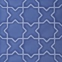 V&A Souk Blue Decor 15.2cm x 15.2cm